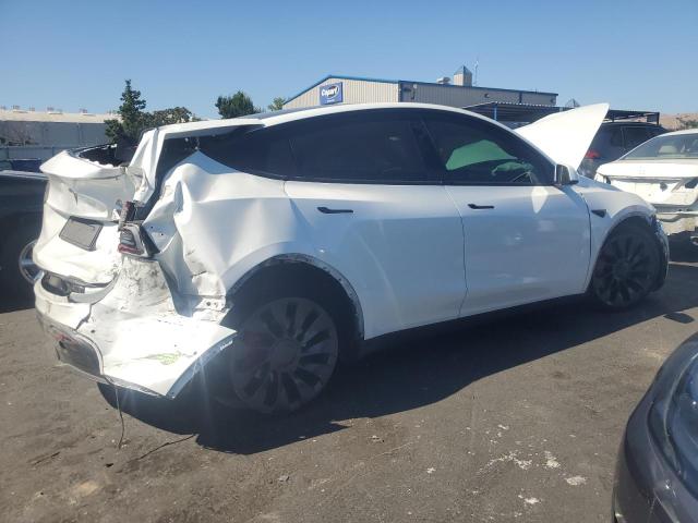 7SAYGDEF3NF506498 - 2022 TESLA MODEL Y WHITE photo 3