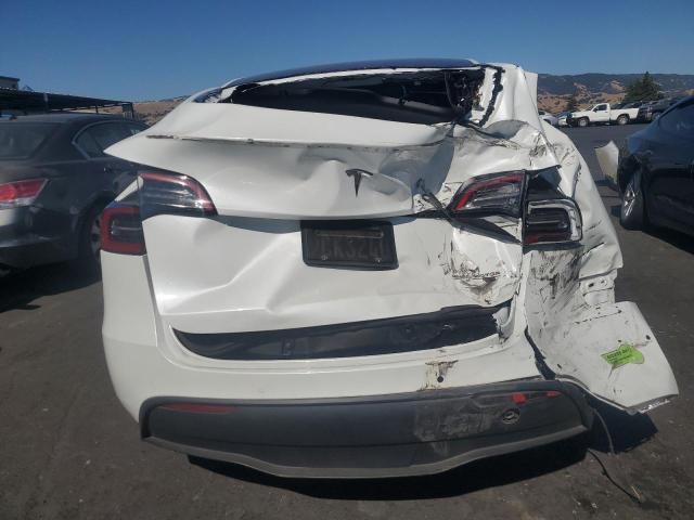 7SAYGDEF3NF506498 - 2022 TESLA MODEL Y WHITE photo 6