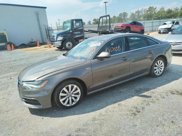 WAUHGAFC2CN165011 - 2012 AUDI A6 PRESTIGE ბეჟი ფოტო 1