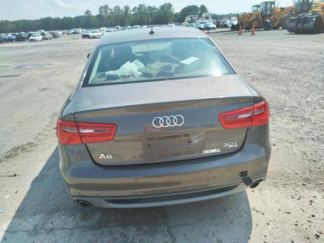 WAUHGAFC2CN165011 - 2012 AUDI A6 PRESTIGE ბეჟი ფოტო 6