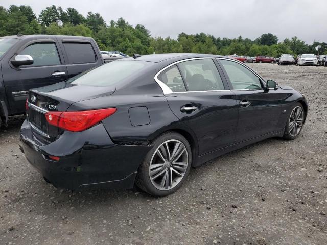 JN1BV7AR0EM688066 - 2014 INFINITI Q50 BASE BLACK photo 3