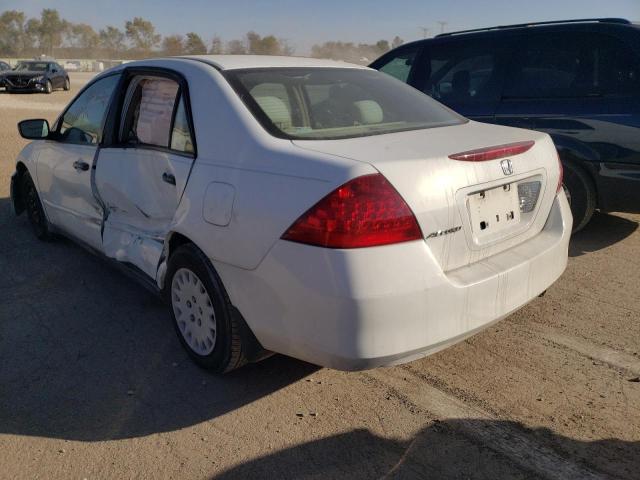 1HGCM56106A049220 - 2006 HONDA ACCORD VALUE WHITE photo 3