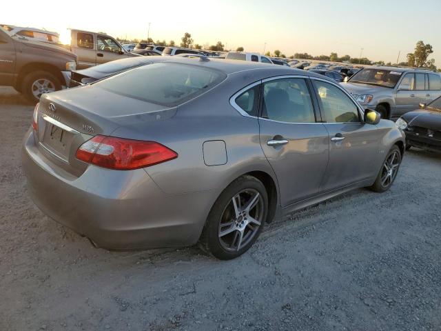 JN1EY1AP0CM910344 - 2012 INFINITI M35H GRAY photo 3