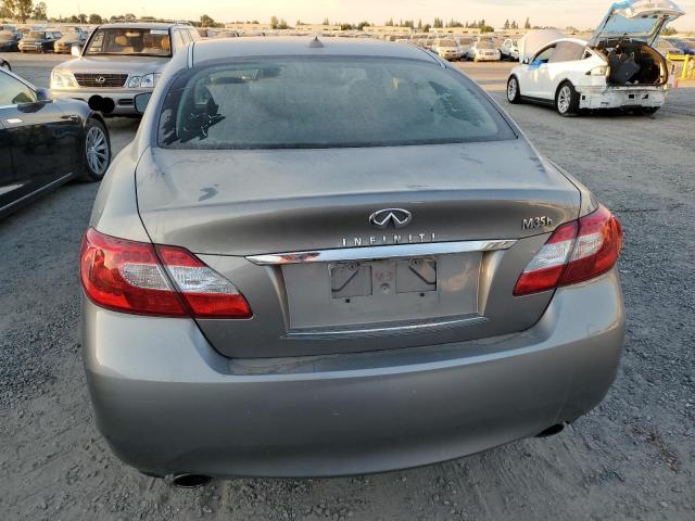 JN1EY1AP0CM910344 - 2012 INFINITI M35H GRAY photo 6