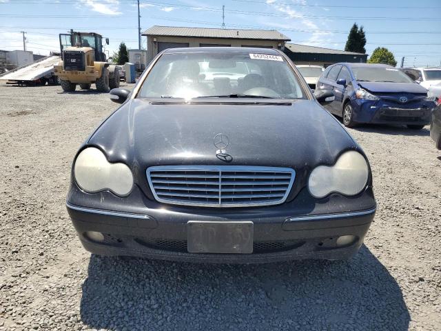 WDBRF84J83F374525 - 2003 MERCEDES-BENZ C 320 4MATIC BLACK photo 5