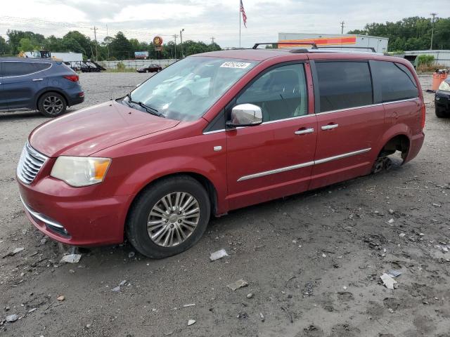 2C4RC1CG2ER374586 - 2014 CHRYSLER TOWN & COU TOURING L BURGUNDY photo 1