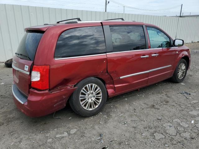 2C4RC1CG2ER374586 - 2014 CHRYSLER TOWN & COU TOURING L BURGUNDY photo 3
