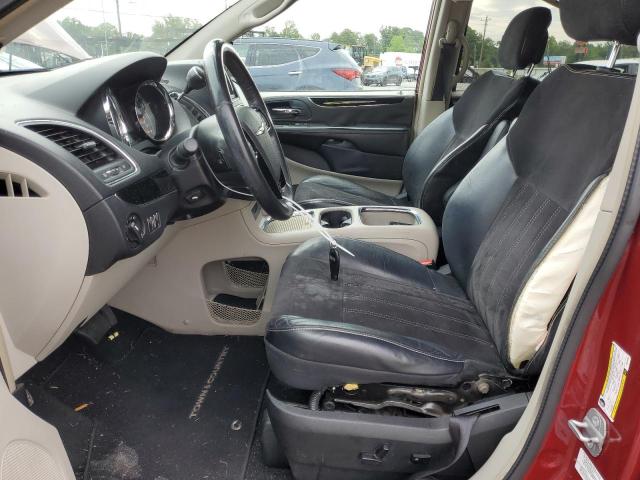 2C4RC1CG2ER374586 - 2014 CHRYSLER TOWN & COU TOURING L BURGUNDY photo 7