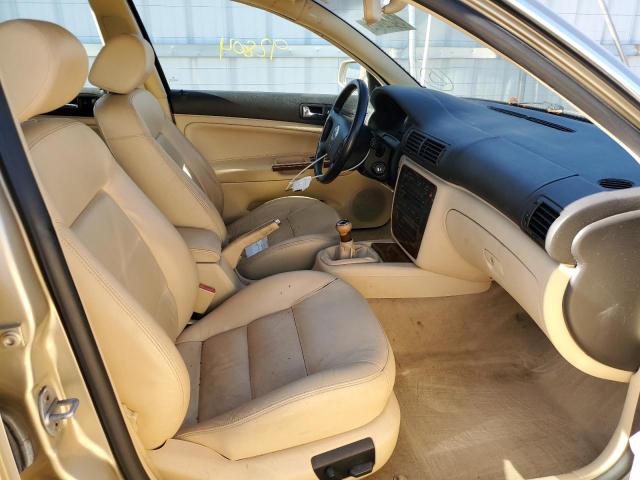 WVWWH63B62E085029 - 2002 VOLKSWAGEN PASSAT GLX Bej foto 5