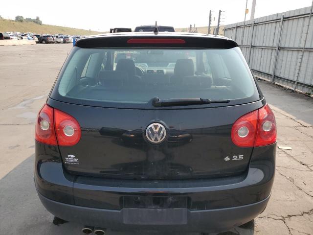 WVWBS71K07W225148 - 2007 VOLKSWAGEN RABBIT BLACK photo 6