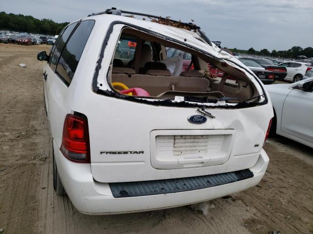 2FMDA51625BA28642 - 2005 FORD FREESTAR SE WHITE photo 6