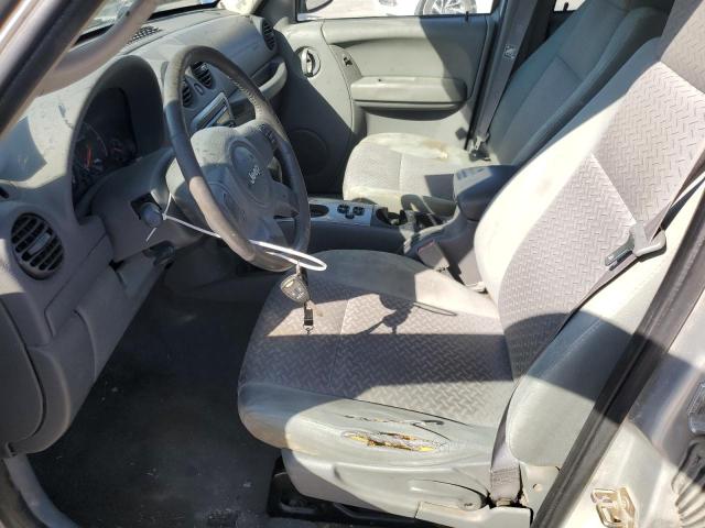 1J4GL38K16W191313 - 2006 JEEP LIBERTY RENEGADE SILVER photo 7