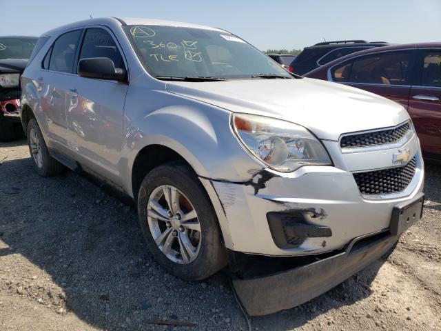 1GNALAEK0EZ123836 - 2014 CHEVROLET EQUINOX LS SILVER photo 1