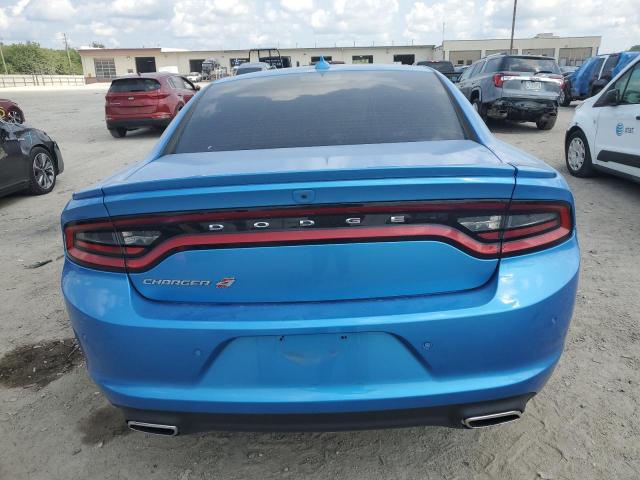 2C3CDXJG4KH523983 - 2019 DODGE CHARGER SXT BLUE photo 6