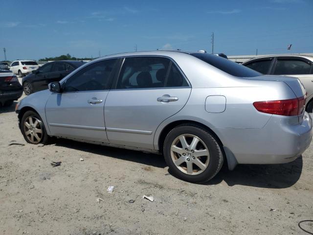 1HGCM66875A049801 - 2005 HONDA ACCORD EX SILVER photo 2