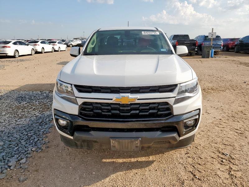 1GCGSCEA6N1315964 - 2022 CHEVROLET COLORADO LT WHITE photo 5