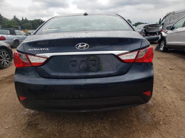 5NPEB4AC5EH821556 - 2014 HYUNDAI SONATA GLS BLACK photo 6