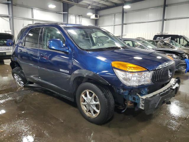 3G5DB03E52S605203 - 2002 BUICK RENDEZVOUS CX BLUE photo 4