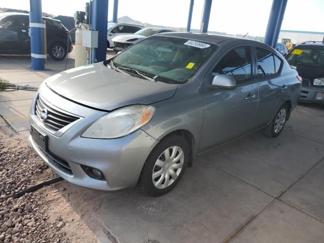 3N1CN7AP1EL842846 - 2014 NISSAN VERSA S SILVER photo 1