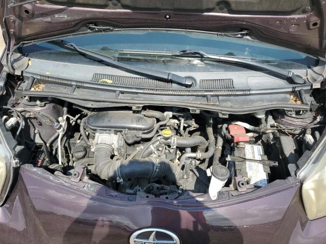 JTNJJXB08CJ020787 - 2012 TOYOTA SCION IQ PURPLE photo 11