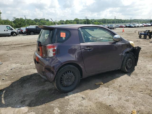 JTNJJXB08CJ020787 - 2012 TOYOTA SCION IQ PURPLE photo 3
