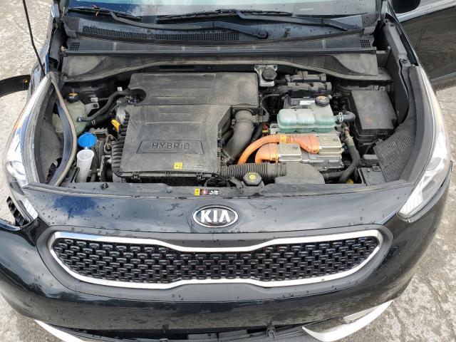 KNDCC3LC0K5306259 - 2019 KIA NIRO EX BLACK photo 12