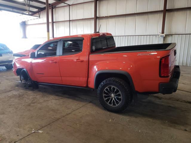 1GCGTEEN0M1259904 - 2021 CHEVROLET COLORADO ZR2 ORANGE photo 2