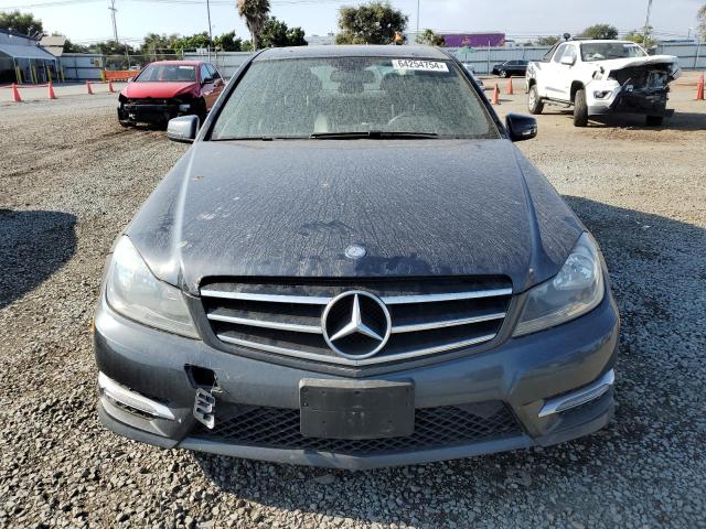 WDDGF4HB8EG222946 - 2014 MERCEDES-BENZ C 250 CHARCOAL photo 5