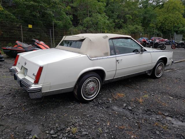 1G6AL6783EE649380 - 1984 CADILLAC ELDORADO BIARRITZ WHITE photo 3