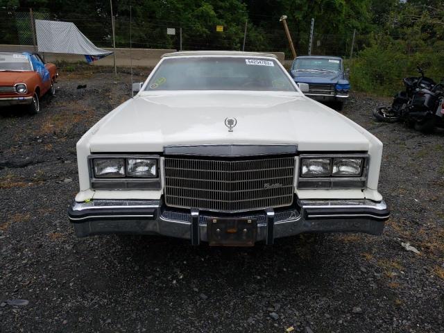 1G6AL6783EE649380 - 1984 CADILLAC ELDORADO BIARRITZ WHITE photo 5