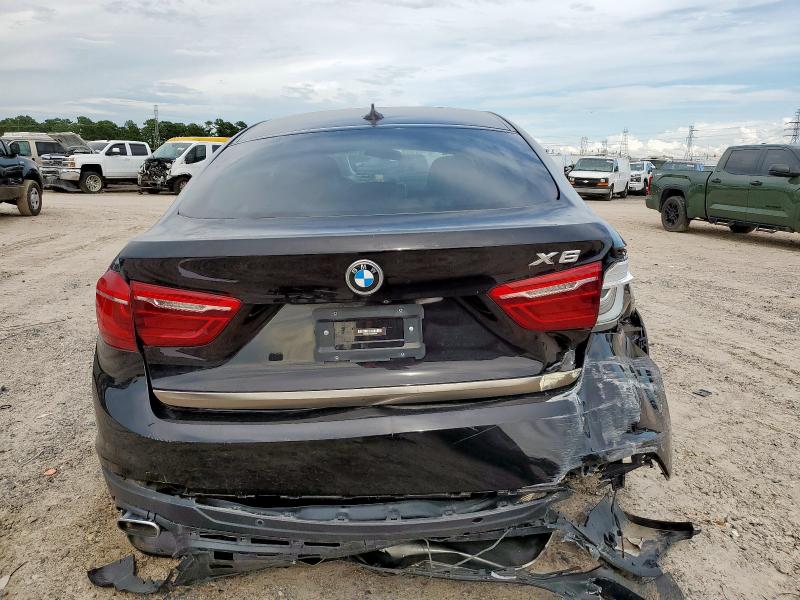 5UXKU0C54J0G69590 - 2018 BMW X6 SDRIVE35I BLACK photo 6