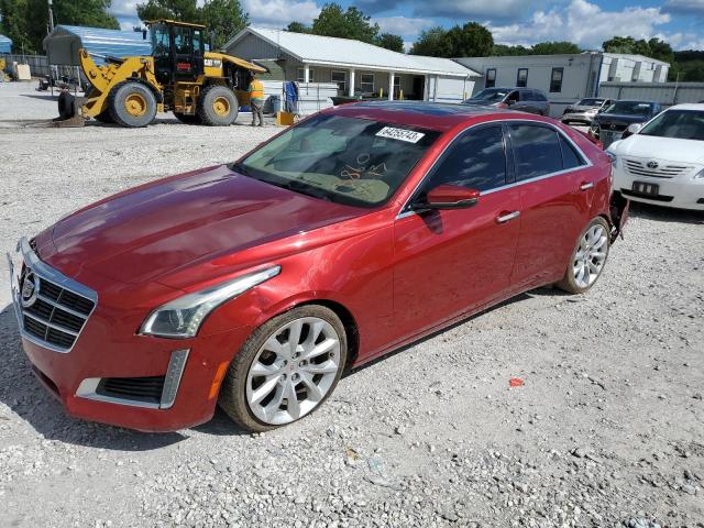 1G6AS5S30E0163860 - 2014 CADILLAC CTS PERFORMANCE COLLECTION RED photo 1