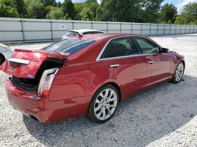 1G6AS5S30E0163860 - 2014 CADILLAC CTS PERFORMANCE COLLECTION RED photo 3