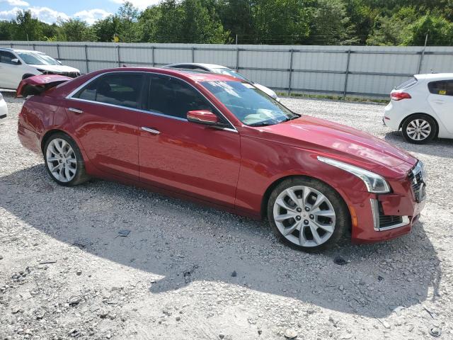 1G6AS5S30E0163860 - 2014 CADILLAC CTS PERFORMANCE COLLECTION RED photo 4
