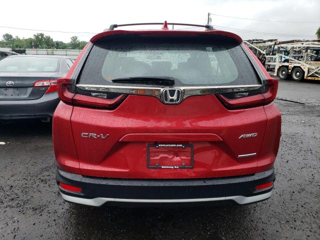 2HKRW2H7XNH621419 - 2022 HONDA CR-V SE RED photo 6