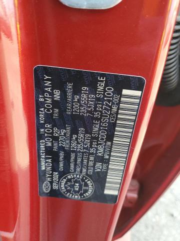 KM8JCDD16SU272100 - 2025 HYUNDAI TUCSON SEL CONVENIENCE 红色 照片 13