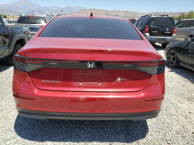 1HGCY1F39PA049927 - 2023 HONDA ACCORD EX RED photo 6
