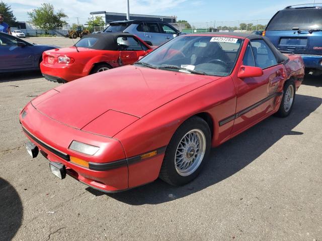 JM1FC3519J0101771 - 1988 MAZDA RX7 RED photo 1