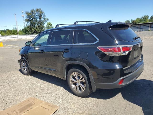 5TDJKRFH2FS117133 - 2015 TOYOTA HIGHLANDER XLE 黑色 照片 2
