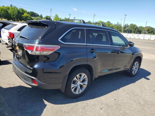 5TDJKRFH2FS117133 - 2015 TOYOTA HIGHLANDER XLE 黑色 照片 3