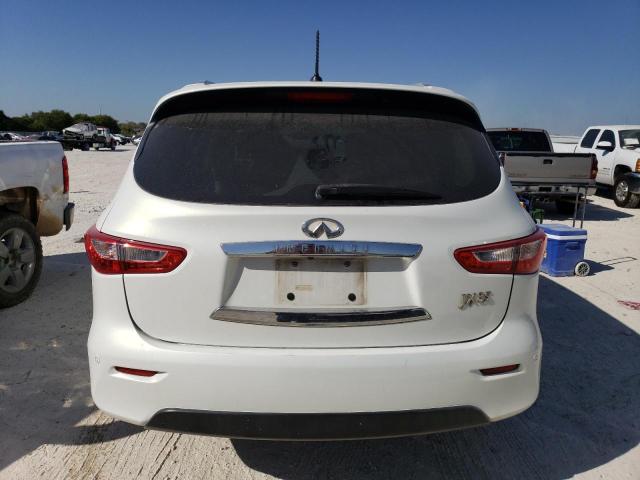 5N1AL0MN2DC303220 - 2013 INFINITI JX35 WHITE photo 6