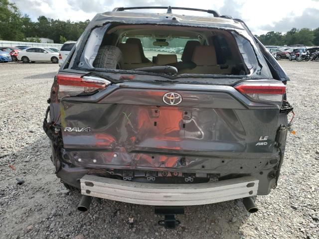 JTMG1RFV3KD022721 - 2019 TOYOTA RAV4 LE Gri fotoğraf 6