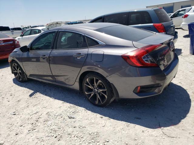 19XFC2F85KE033287 - 2019 HONDA CIVIC SPORT GRAY photo 2