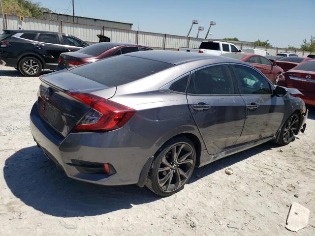 19XFC2F85KE033287 - 2019 HONDA CIVIC SPORT GRAY photo 3