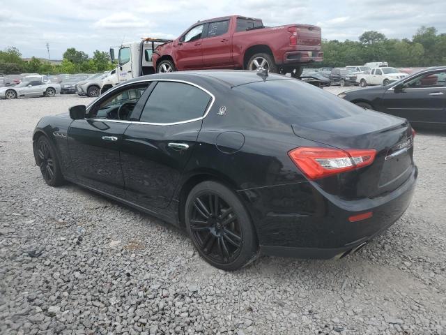 ZAM57XSA7G1173790 - 2016 MASERATI GHIBLI BLACK photo 2