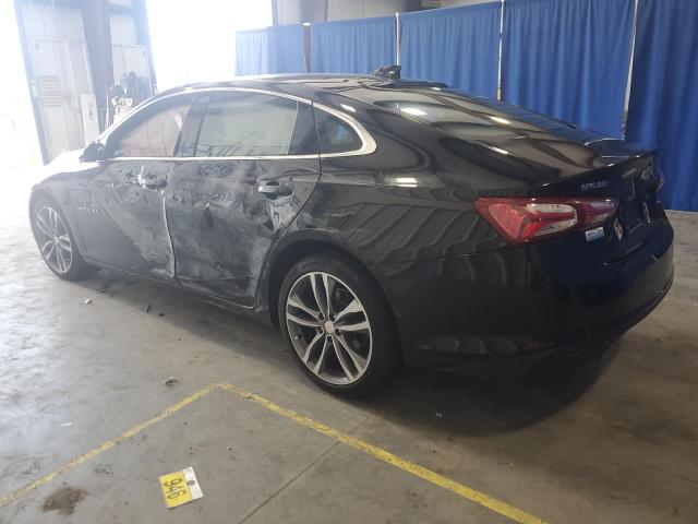 1G1ZD5ST5NF102326 - 2022 CHEVROLET MALIBU LT BLACK photo 2
