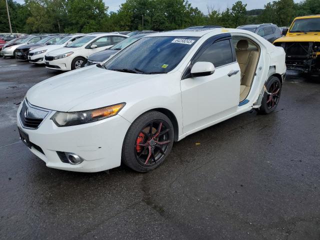 JH4CU2F60EC004384 - 2014 ACURA TSX TECH WHITE photo 1