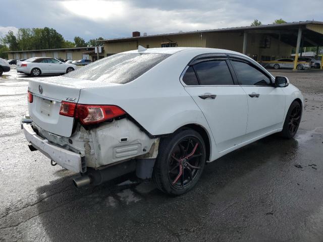 JH4CU2F60EC004384 - 2014 ACURA TSX TECH WHITE photo 3