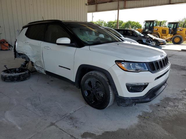 3C4NJCBB9LT140901 - 2020 JEEP COMPASS LATITUDE WHITE photo 4