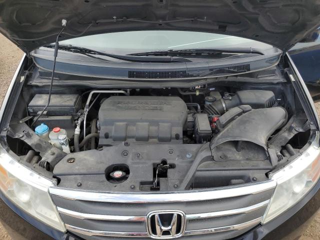 5FNRL5H48DB075393 - 2013 HONDA ODYSSEY EX BLACK photo 12